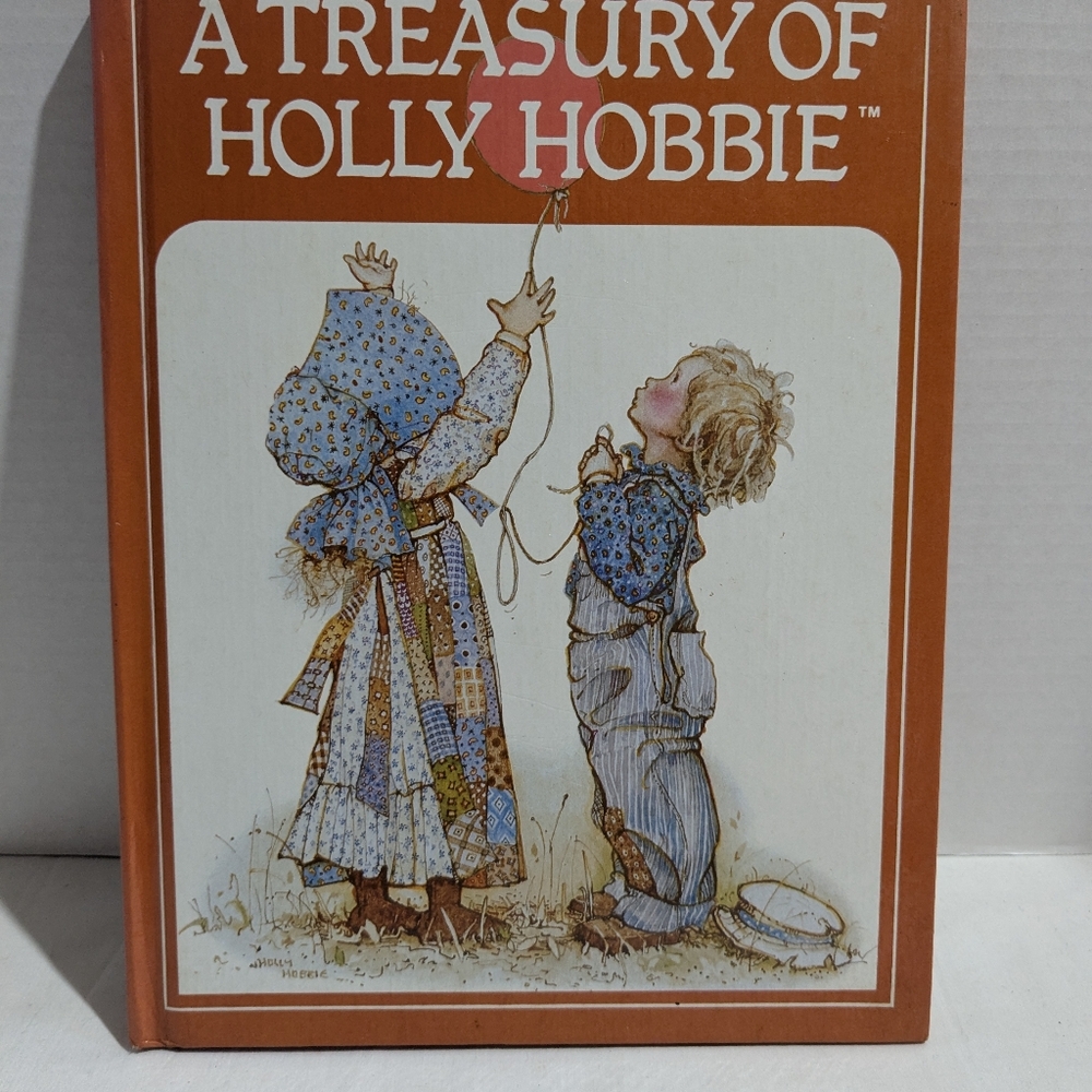 A Treasury of HOLLY HOBBIE 1979 Vintage Rand McNally Hardcover Children's Book